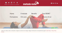 Desktop Screenshot of metodoreme.it